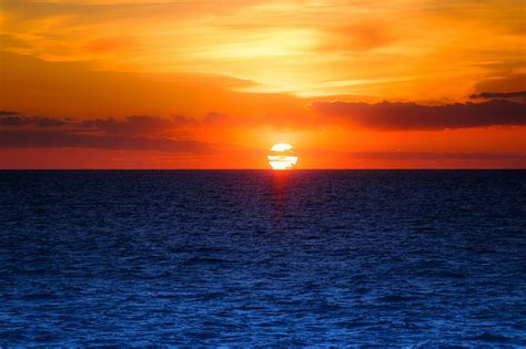 1920x1080 Resolution Ocean Sunset Photography 1080P Laptop Full HD ...