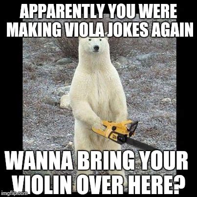 When you overhear violinists making viola jokes... - Imgflip