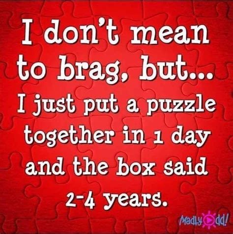 Funny Puzzle Quotes - ShortQuotes.cc