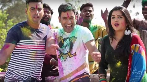 Holi 2019 Bhojpuri Songs: Watch Nirahua and Amrapali Dubey in this ...