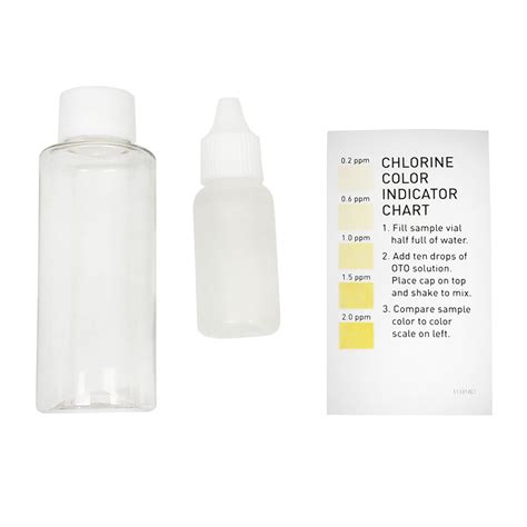 Chlorine Test Kit Low Range 0 - 2.0 PPM: Clean Water Store