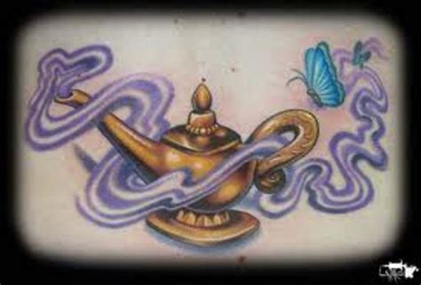 Aladdin Genie Lamp Tattoo