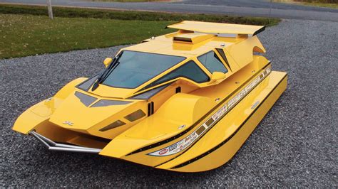 The Amphibious Dobbertin HydroCar - A $1 Million Dollar 762 HP Boat/Car ...