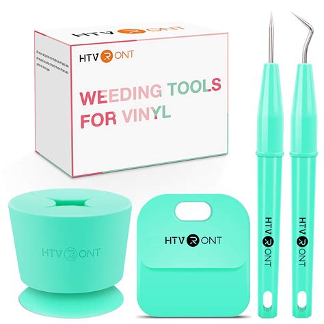 Buy HTVRONT Weeding Tool for Vinyl, 4Pcs Vinyl Weeding Tools Set with ...