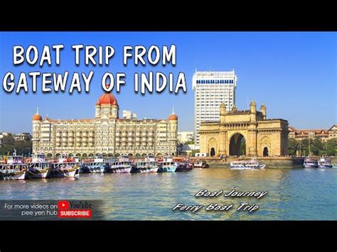 Gateway of India | Boat Ride | Mumbai | Ferry Boat Ride at Mumbai ...