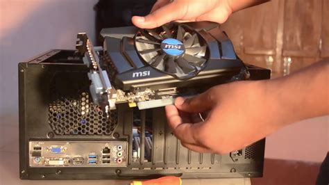 How to Install a Graphics Card/ Installing MSI R7 265 OC - YouTube