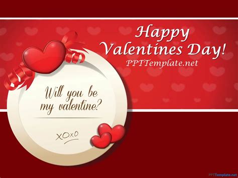 Free St. Valentine's Day PPT Template