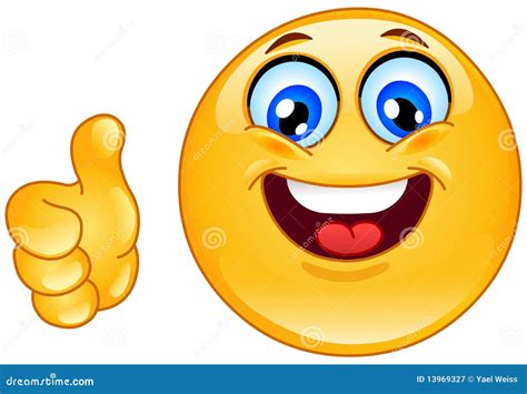 Ok emoticon stock vector. Illustration of computer, emotion - 13969327