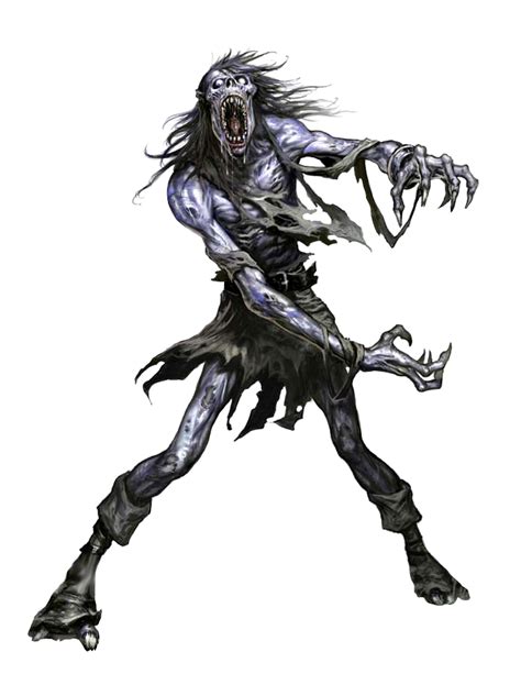 Zombie - Pathfinder PFRPG DND D&D d20 fantasy | Zombie drawings, Zombie ...