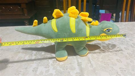 Stegosaurus Dinosaur Plush toy, Hobbies & Toys, Toys & Games on Carousell