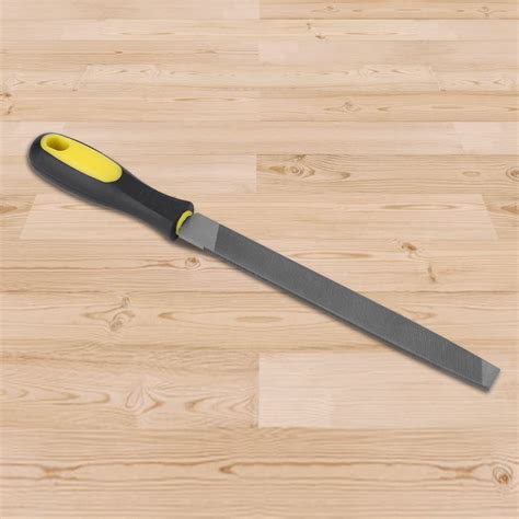 Kritne Flat File,8in Flat Mill File Smooth Blade with Handle Edge File ...