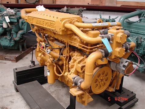 Item# E4602 - Caterpillar C12 340HP, 1800RPM Marine Diesel Engines (2 ...