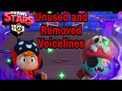 Unused Or Removed Brawler Voice lines in Brawl Stars | Brawl Stars ...