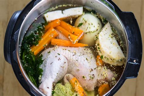 Classic Chicken Bone Broth | Instant Pot Recipe | Dr. Kellyann