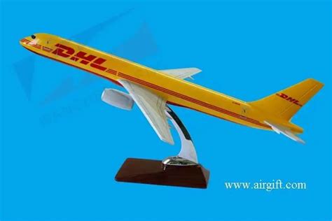 B757 DHL PLANE MODEL PROMOTIONAL PRODUCTS SCALE MODEL PLANE CARGO ...