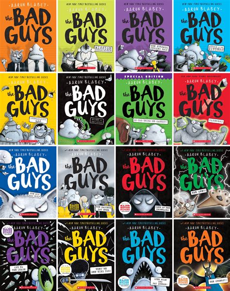 Bad Guys: The Complete Series Collection (Books 1-16) - Walmart.com