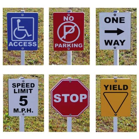 Traffic Signs - Portable - Each