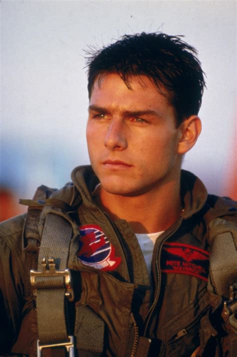 He might be crazy now, but Tom Cruise as Maverick was my first ...