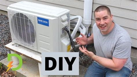 Installing My Own Mini-Split Heat Pump, DIY - YouTube | Heat pump, Heat ...