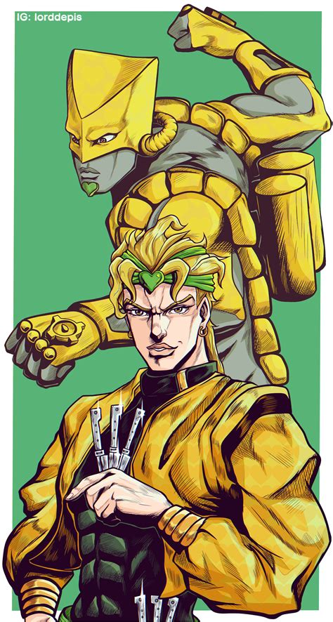 Dio and The World Wallpaper [Fanart] : r/StardustCrusaders