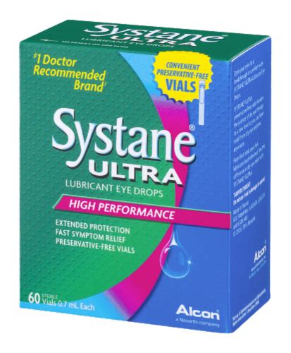 Alcon Systane Ultra High Performance Lubricant Eye Drops, 60 ct - QFC