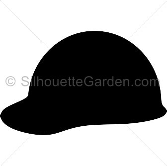 Hard Hat Silhouette - Free Clip Art, Printable, and Vector Downloads