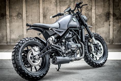 OLD LION, NEW TRICKS. K-Speed’s ‘Dark Simba’ Benelli Leoncino Scrambler ...