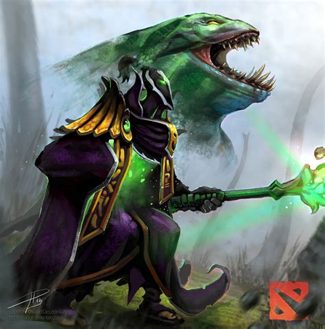 Dota 2 Wallpapers: Dota 2 Fan-Art Rubick with Tide' ulti (by ...