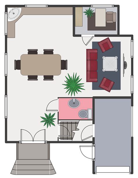 Sample House Design Layout - House Blueprints