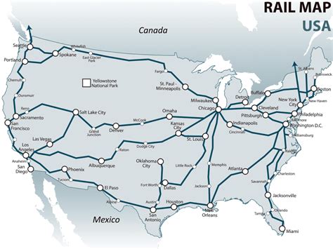 Via Train Routes Map