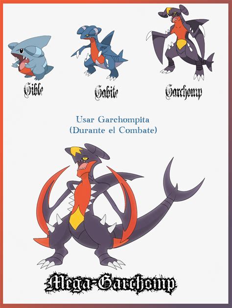 Mega Garchomp by Maxconnery on DeviantArt