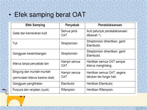 Efek Samping Obat Tbc - Berbagi Informasi