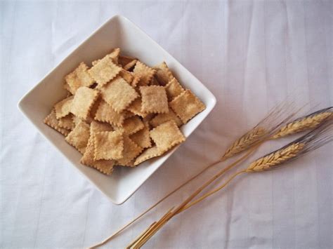 Homemade Whole Wheat Crackers | Natural Chow