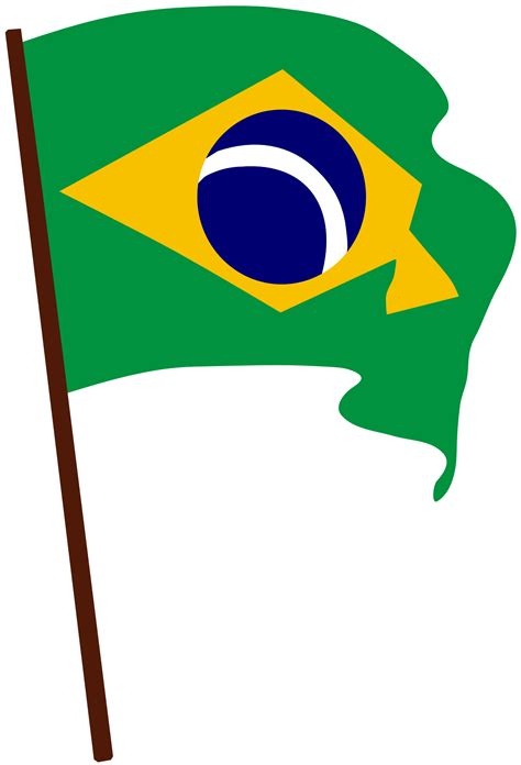 Brazil Flag Vector - ClipArt Best