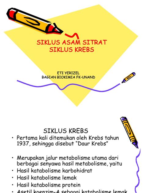 Siklus Asam Sitrat | PDF