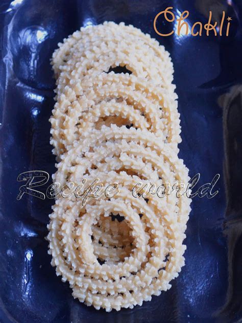 Rice flour Chakli | Recipe world