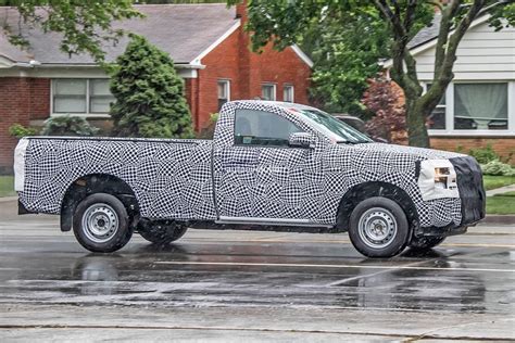 2023 Ford Ranger Single Cab Spied Stateside, Work Truck Features ...