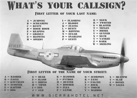 What's your call sign? www.Sierrahotel.net #Aviation #P51 #Mustang # ...