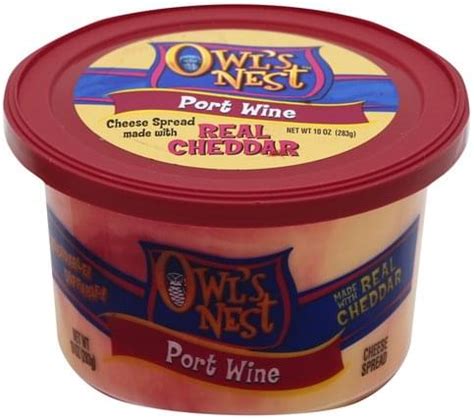 Owls Nest Port Wine Cheese Spread - 10 oz, Nutrition Information | Innit