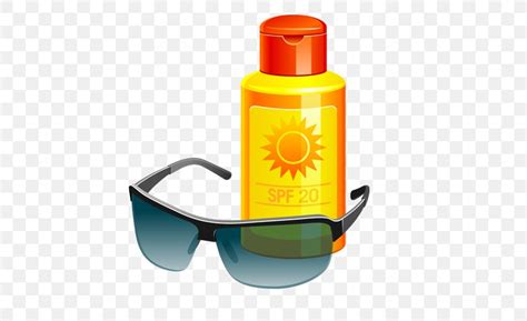 Sunscreen Bottle Cliparts - Keep Your Designs Safe from the Sun