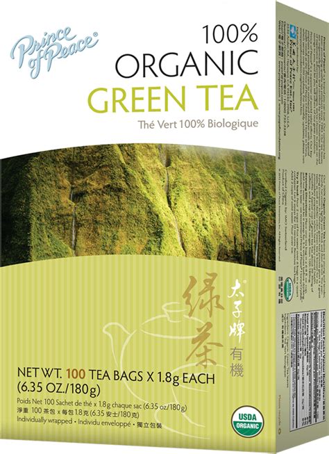 Buy Organic Green Tea Bags 100 Bags | Benefits or Green Tea | Nutrition ...