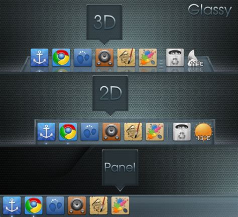 4 Beautiful Docky Themes