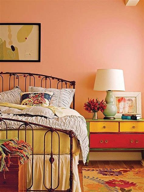 Stunning Orange Bedroom Decorating Ideas For Modern House 10 | Bedroom ...