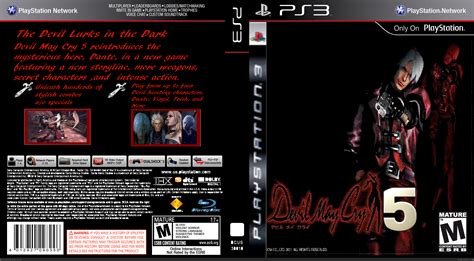 Devil May Cry 5 PlayStation 3 Box Art Cover by Hackmaster6000