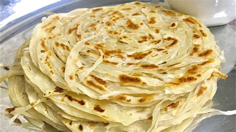 Flaky layered paratha recipe | Kerala parotta recipe - YouTube ...