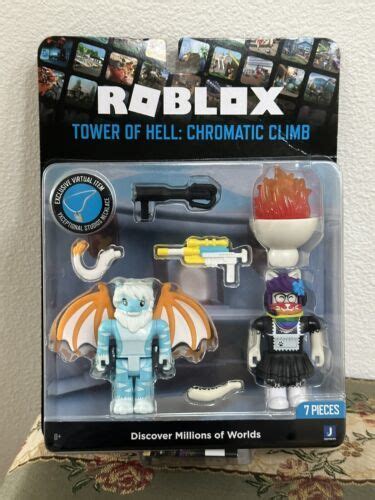 New In Box ROBLOX Tower Of Hell Chromatic Climb Game Pack Yxceptional ...