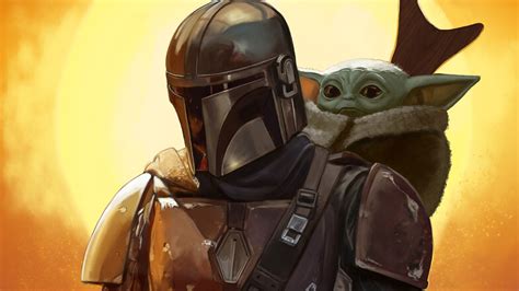 3840x2160 Resolution Baby Yoda and Mandalorian FanArt 4K Wallpaper ...