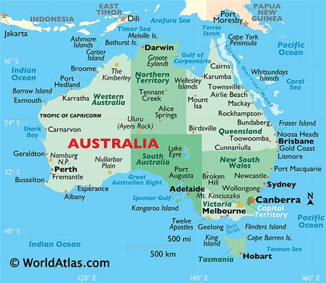 Australia Maps & Facts - World Atlas