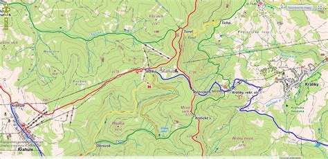 Turistická mapa | Lyžiarske stredisko