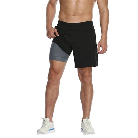 best men's gym shorts 7 inch inseam measurement